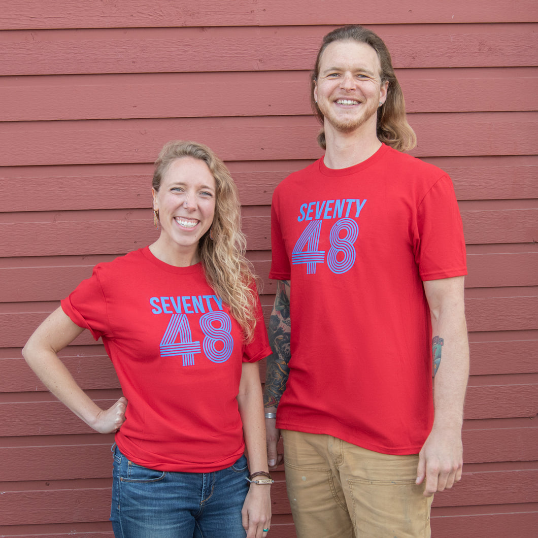 Official 2023 Seventy48 T-Shirt in Red
