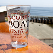 16 oz Pint Glass 2023 Wooden Boat Festival
