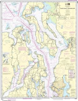 NOAA Chart 18441- Puget Sound North